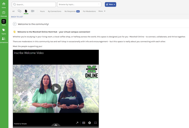 A screenshot of the inside of the Herd Hub