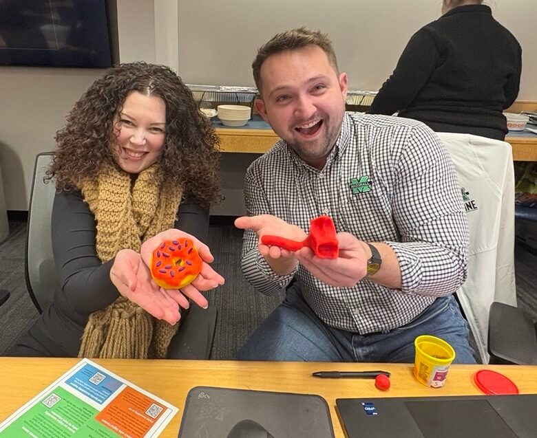 Mary and Chase at Fix Your Content Day