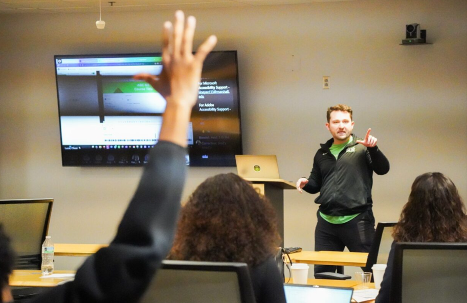 Instructional Designer Chase presents