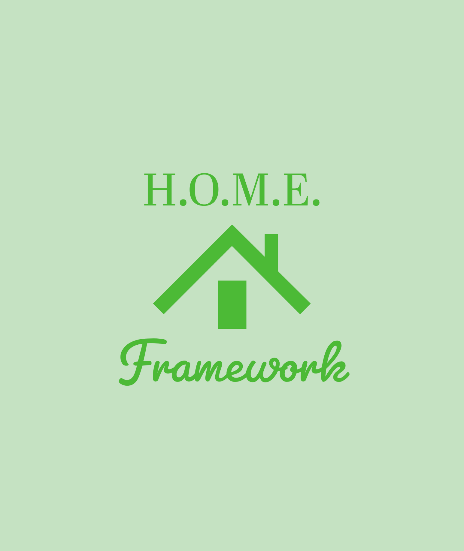 Logo of a house for HOME Framework