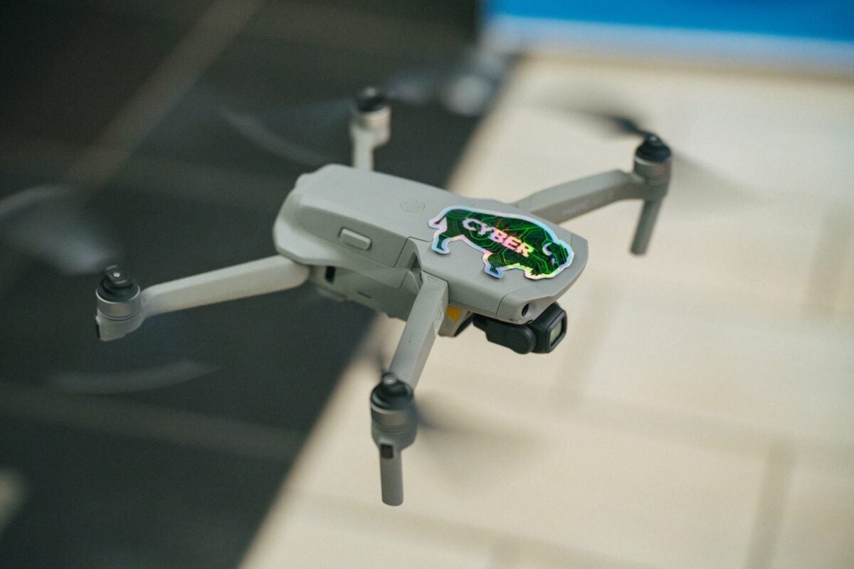 Marshall Cyber drone flying