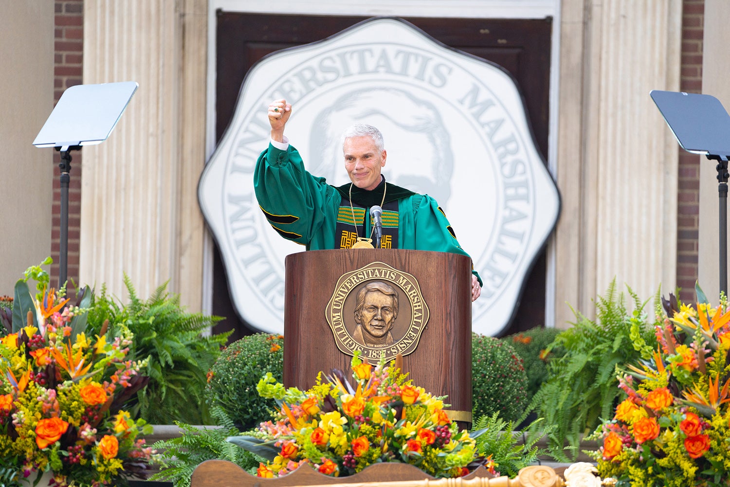 Brad D. Smith installed as the 38th President of Marshall University