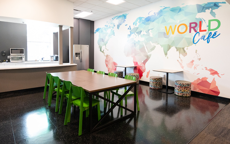 World Cafe at Marshall University's ACE Center