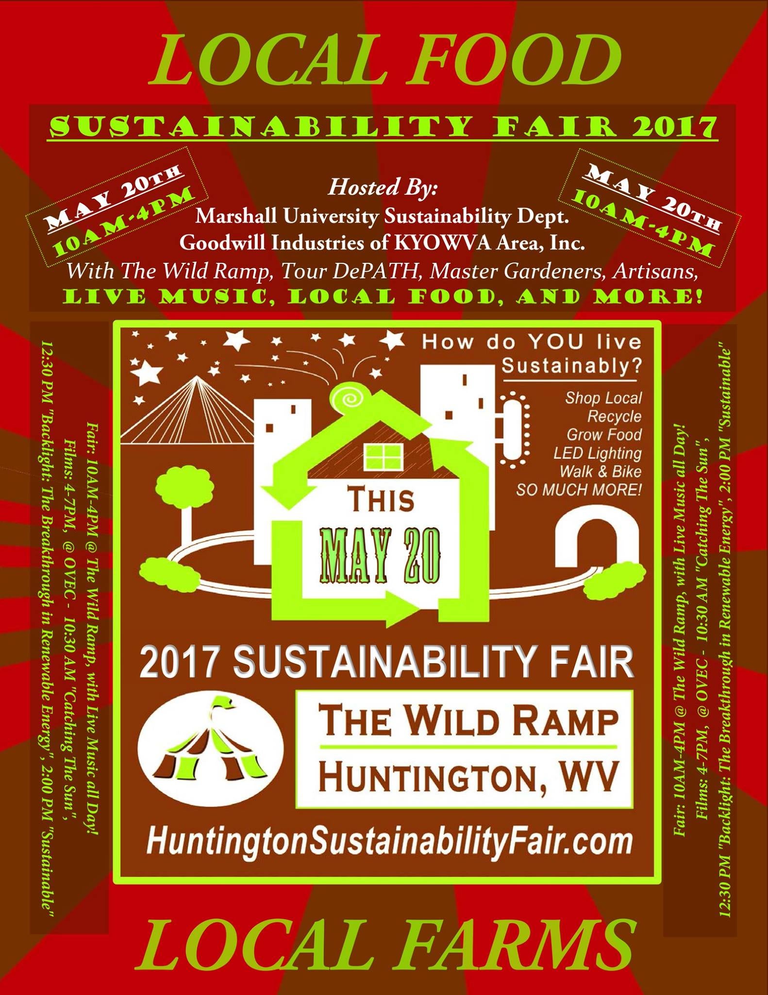 The 3rd Annual Huntington Sustainability Fair Sustainability Department