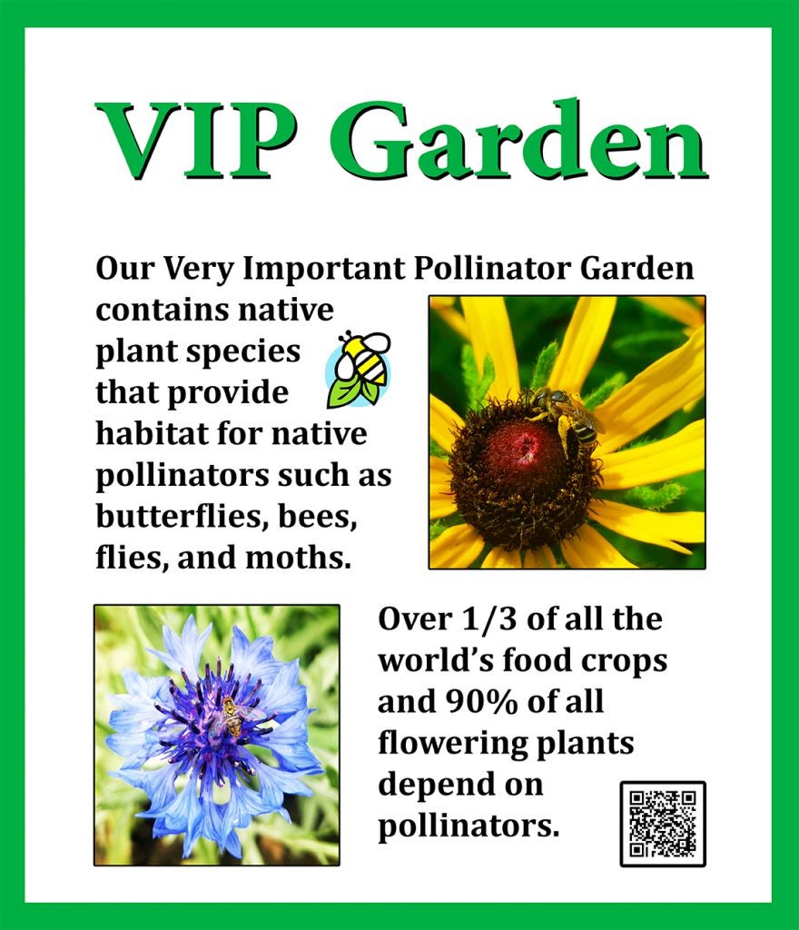 VIP Garden Sign