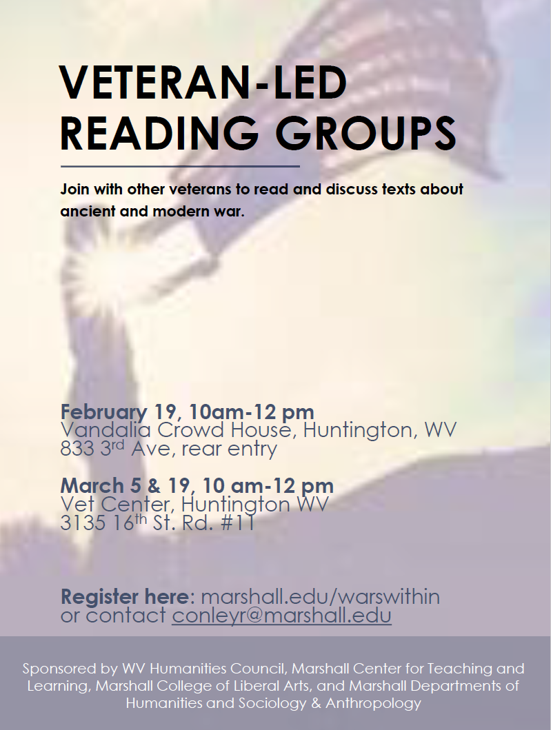 Veteran Led Groups Discussion Poster