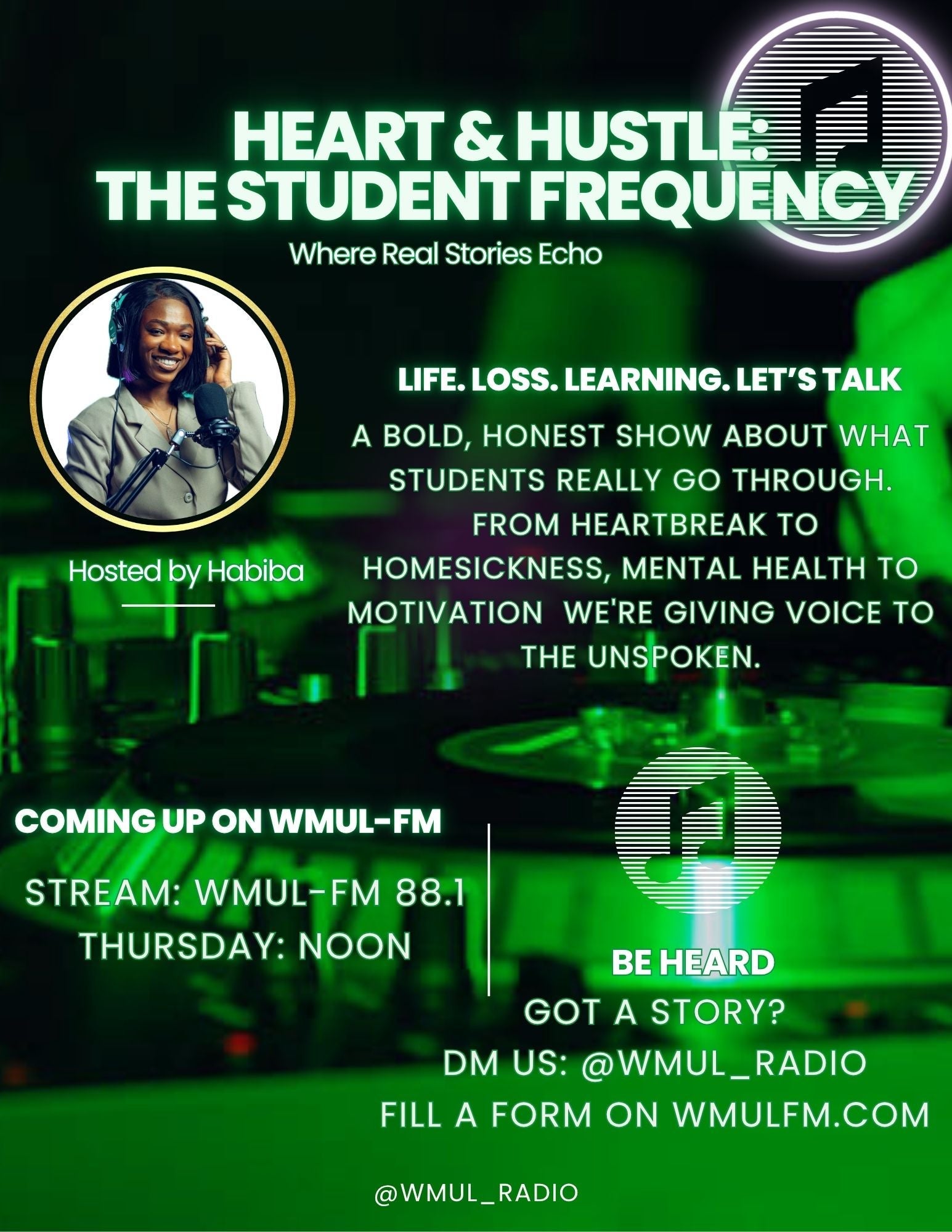 Heart & Hustle: The Student Frequency