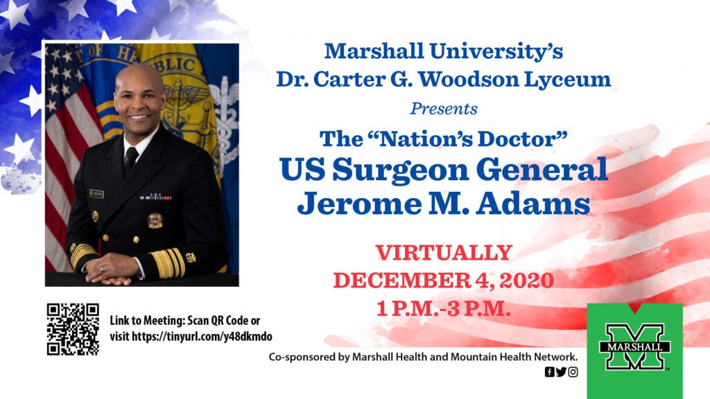 US Surgeon General Jerome M. Adams 