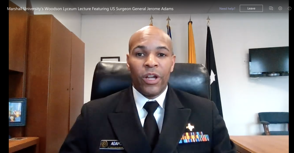 US Surgeon General Jerome M. Adams