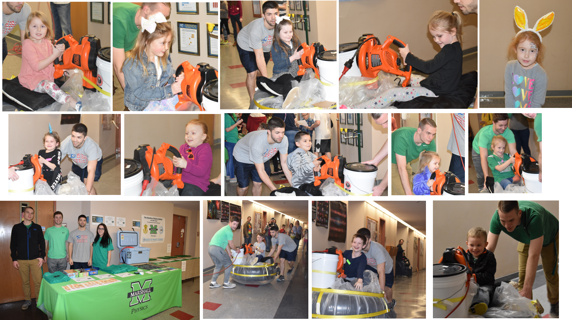 The 2018 Science Blitz was Awesome! The Physics Department welcomed K-12 students and families to the College of Science “Science Blitz” in the Science Building on March 31st, 2018