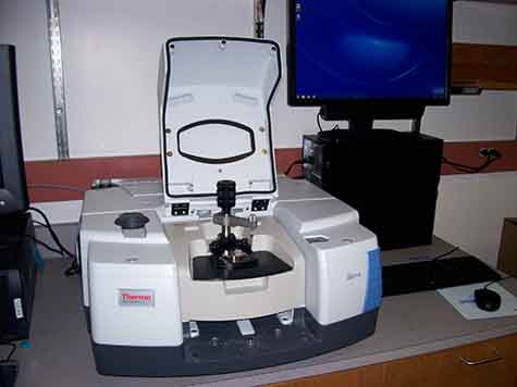 Nicolet iS50 FTIR with Smart Diffuse Reflectance machine