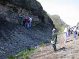 Photo from Sedimentation and Stratigraphy field trip