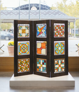The Stitch of a Quilt on a Barn in Appalachia (sculpture) by Callie Thacker